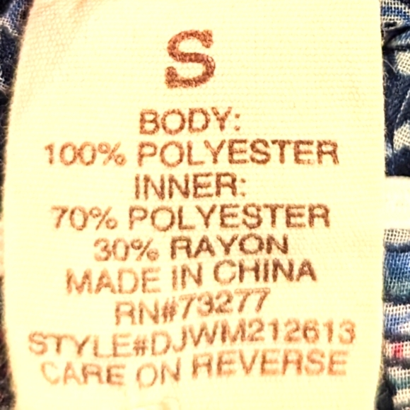 🌅 Mudd Sheer Boho Sleeveless  Tie Front Top - Picture 8 of 9